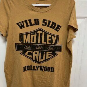 MOTLEY CRUE  "girls girls girls"  BAND  TEE